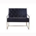 Thin Frame Tufted Lounge Chair Lawson Fenning